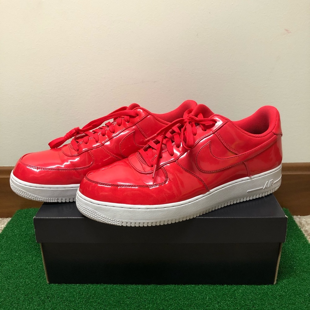 Nike Air Force 1 LV8 UV low siren red mens 14